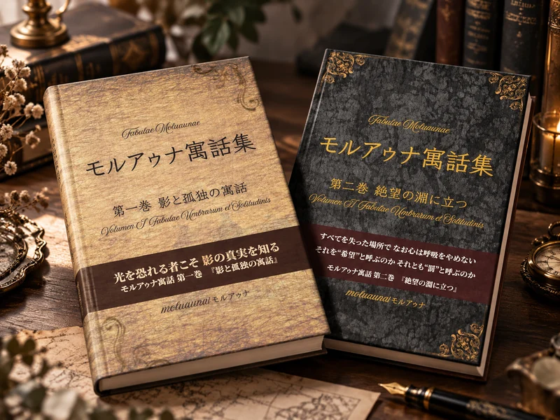 モルアゥナ寓話集 第一巻・第二巻の書籍イメージ